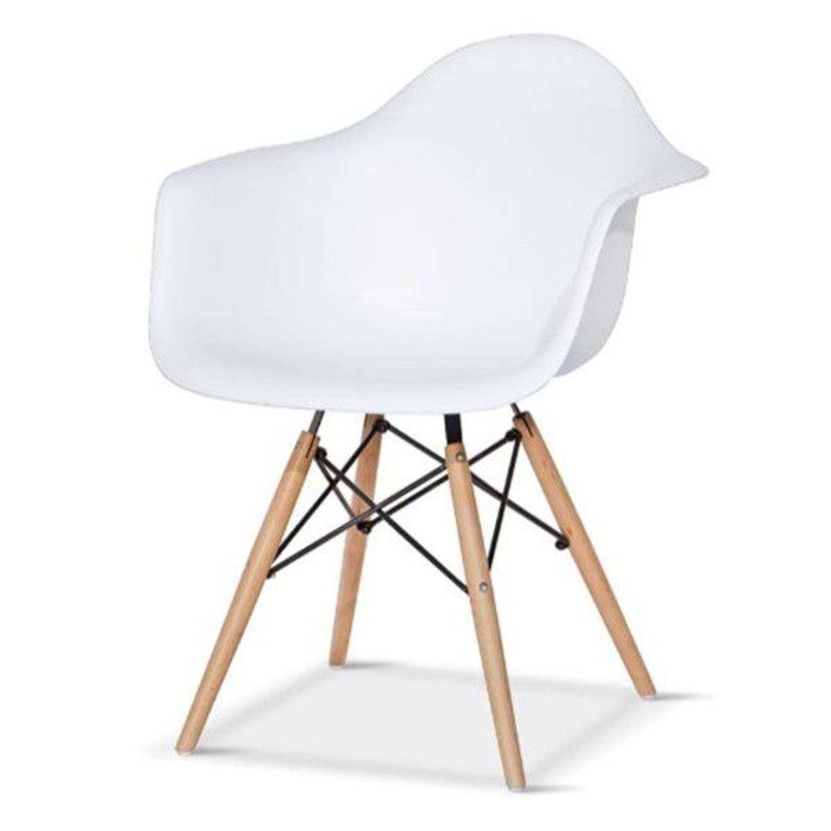 GRUPO CB - Silla Eames con brazo Set x 4