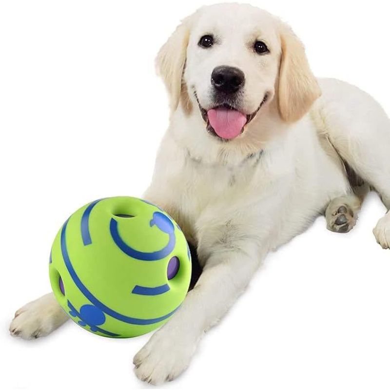 GENERICO - Pelota Para Perro Con Sonido 14cm