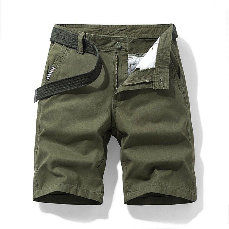 DENISASAA - Pantalones cortos Cargo Casual Stretch Pantalones de playa para hombre
