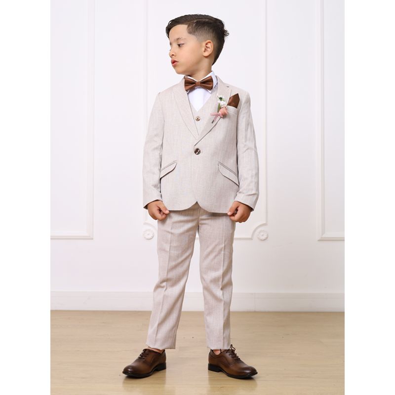 Terno Blanco Traje Blanco Para Bebe TRAJE DE PIEZAS PARA NIÑO