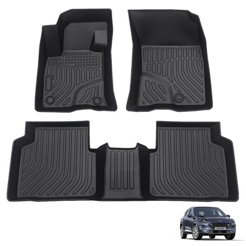 GENERICO - PROTECTOR CUBRE PISO 5D TPE FORD ESCAPE 2020-2022