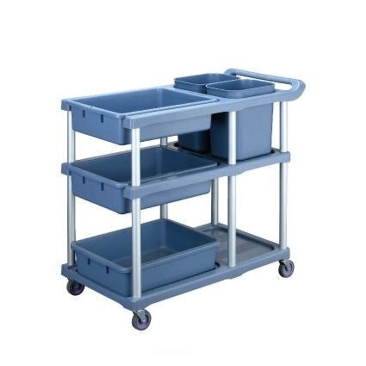 LLUMPAY - Carrito de servicio moderno de tres pisos para Hoteles