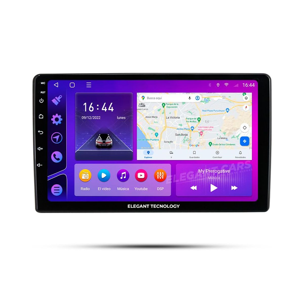 GENERICO - Autoradio Android Elegant Tecnology Citroen Jumper Peugeot Boxer Fiat Ducato 2011-2015 4-64Gb 4+64GB 8 Nucleos +Chip