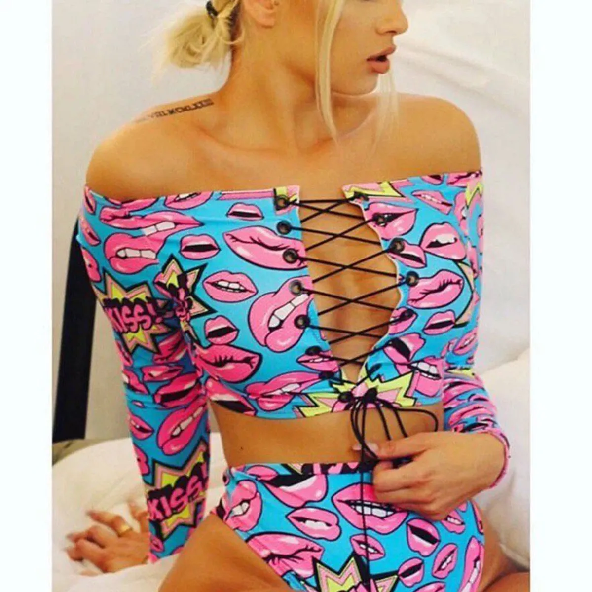 GENERICO - Bikini Stefany con pasadores