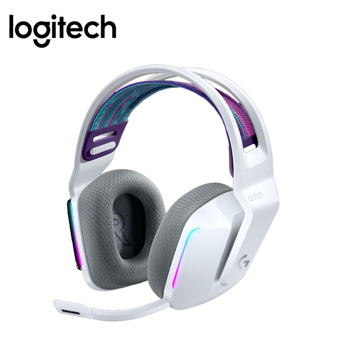 LOGITECH - Audifono CMicrof Logitech G733 White