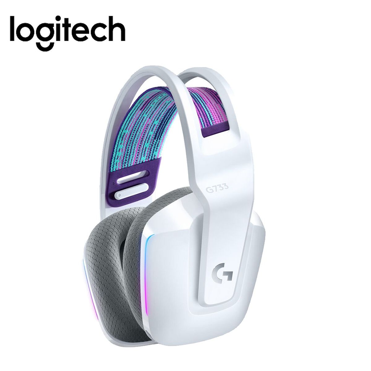 LOGITECH - Audifono CMicrof Logitech G733 White