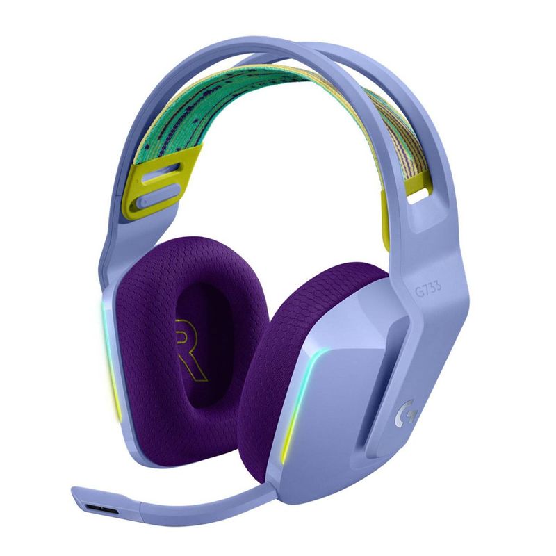LOGITECH - Audifono CMicrof Logitech G733 Lilac