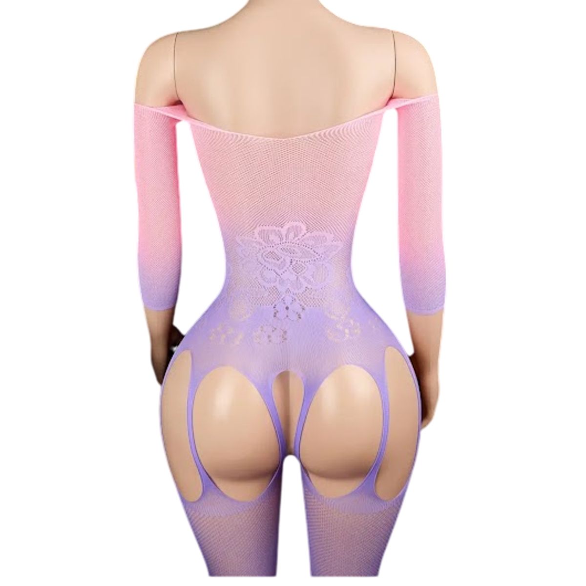 GENERICO - LENCERIA CORPORAL MALLA  CATSUIT VESTIDO