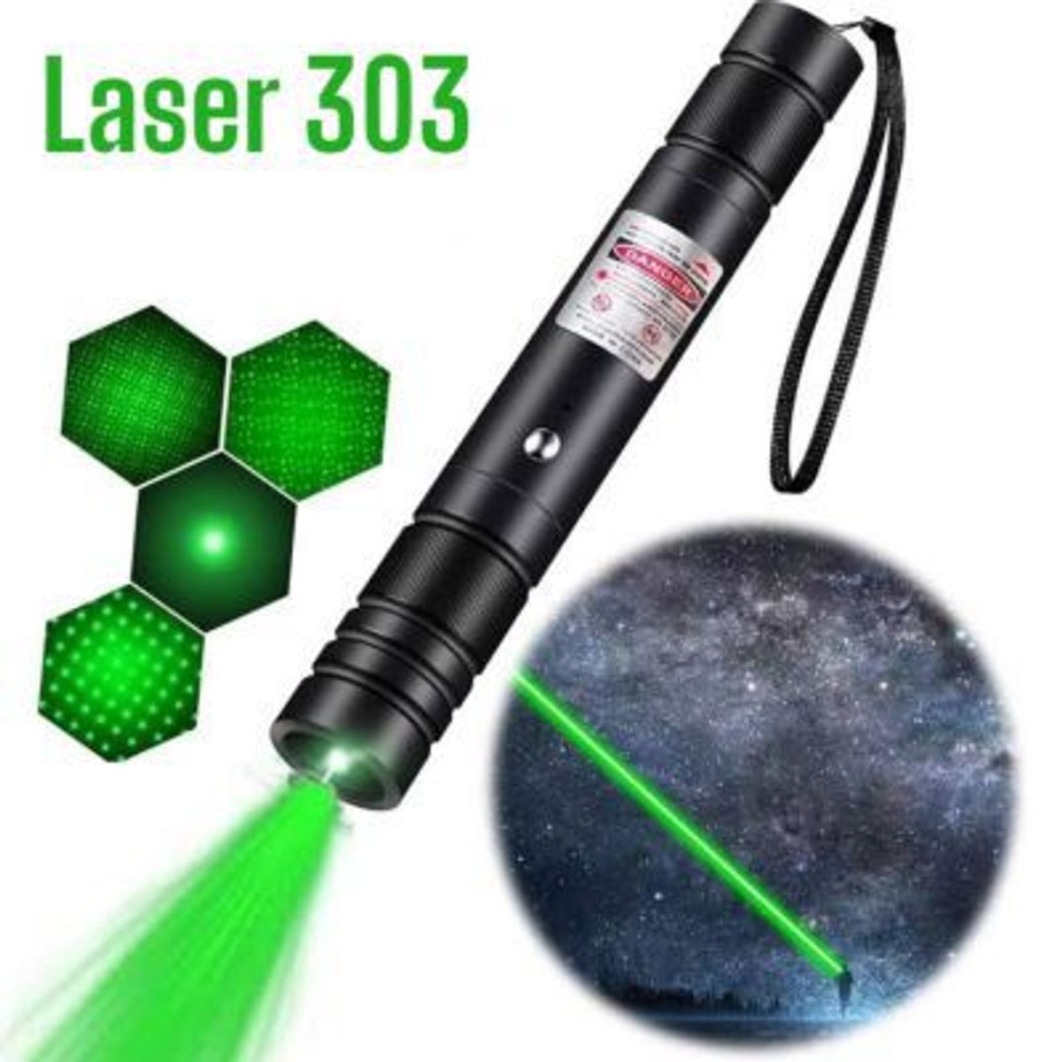 OEM - Puntero Laser Gran Alcance 1000m  Batería Recargable  Cargador