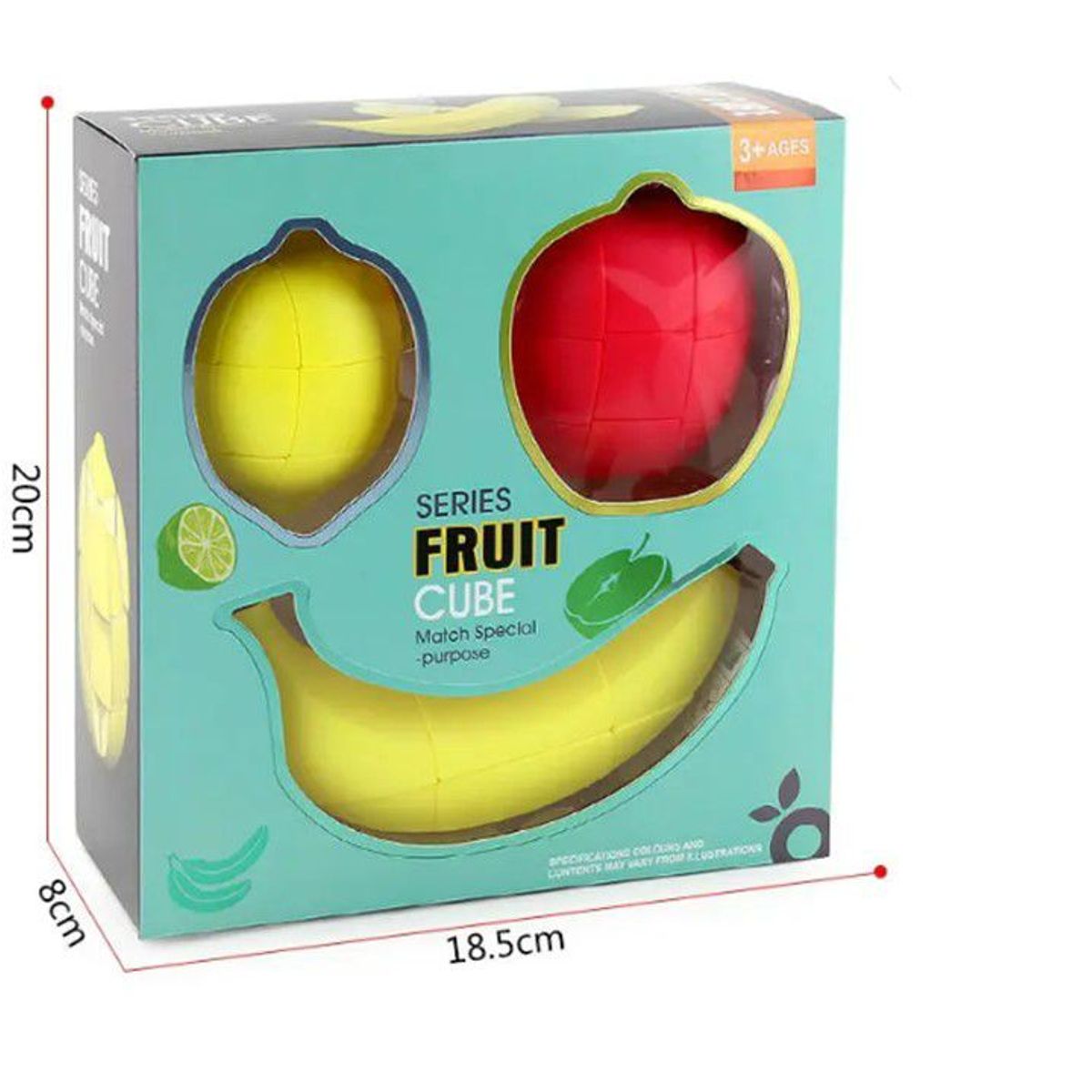 GENERICO - CUBO RUBIK EN FORMA DE FRUTAS