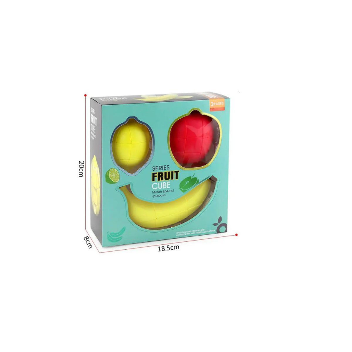 GENERICO - CUBO RUBIK EN FORMA DE FRUTAS