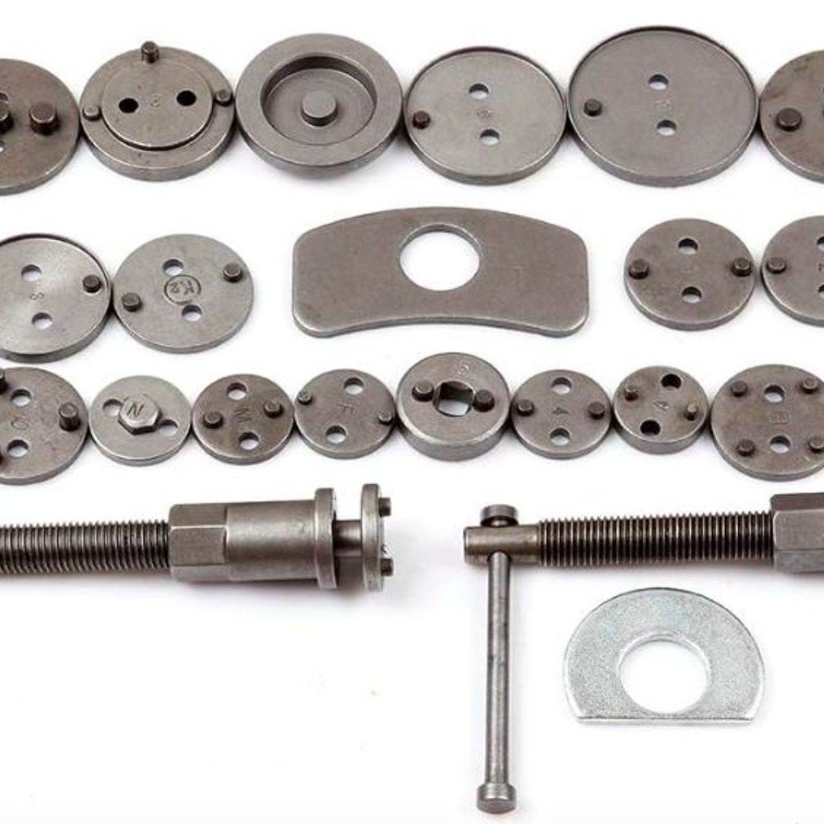 GENERICO - KIT COMPRESOR PISTON DE FRENOS CALIPER 22PCS WORKTOOLS