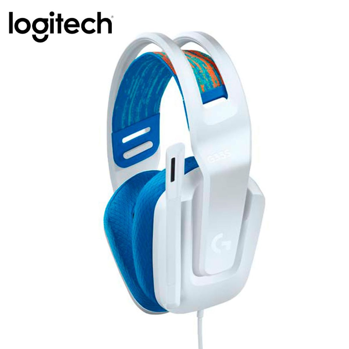 LOGITECH - Audifono Con Microfono Logitech G335 Blanco