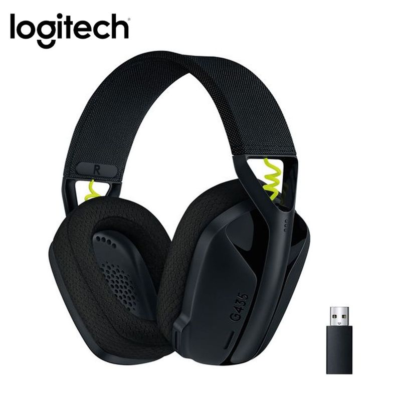 LOGITECH - Audifono C/Microfon Logitech G435  Bluetooth Negro
