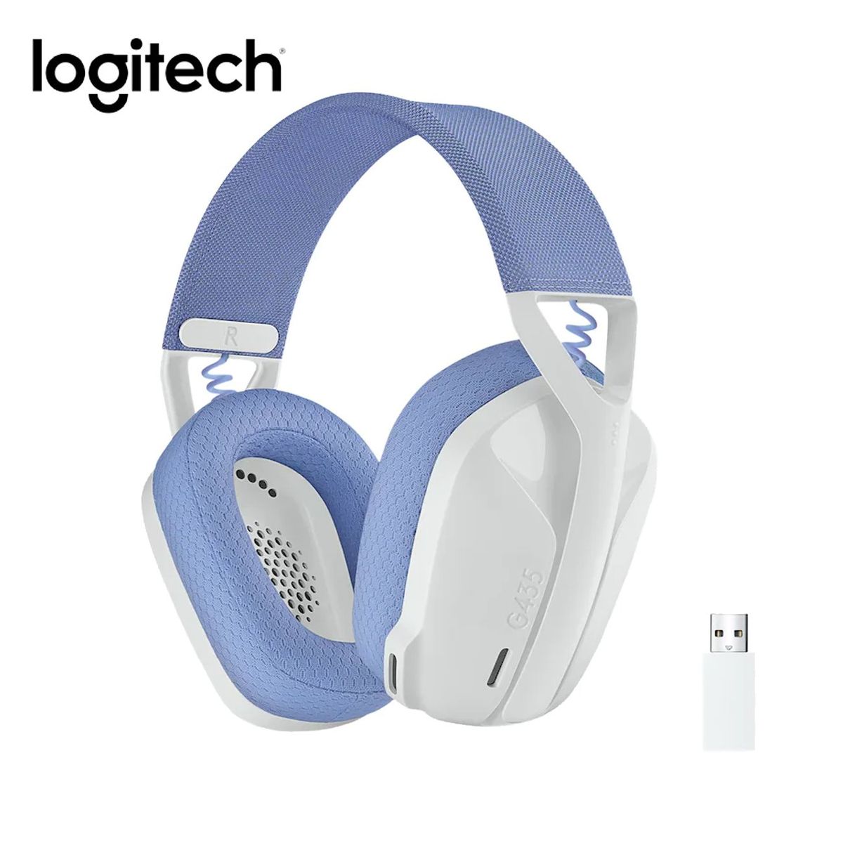 LOGITECH - Audifono C/Microfon Logitech G435  Bluetooth Blanco