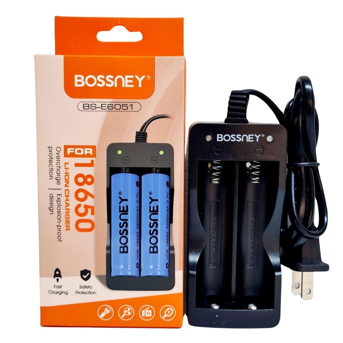 OEM - Cargador Bateria 18650 Litio 3.7v a 4.2v