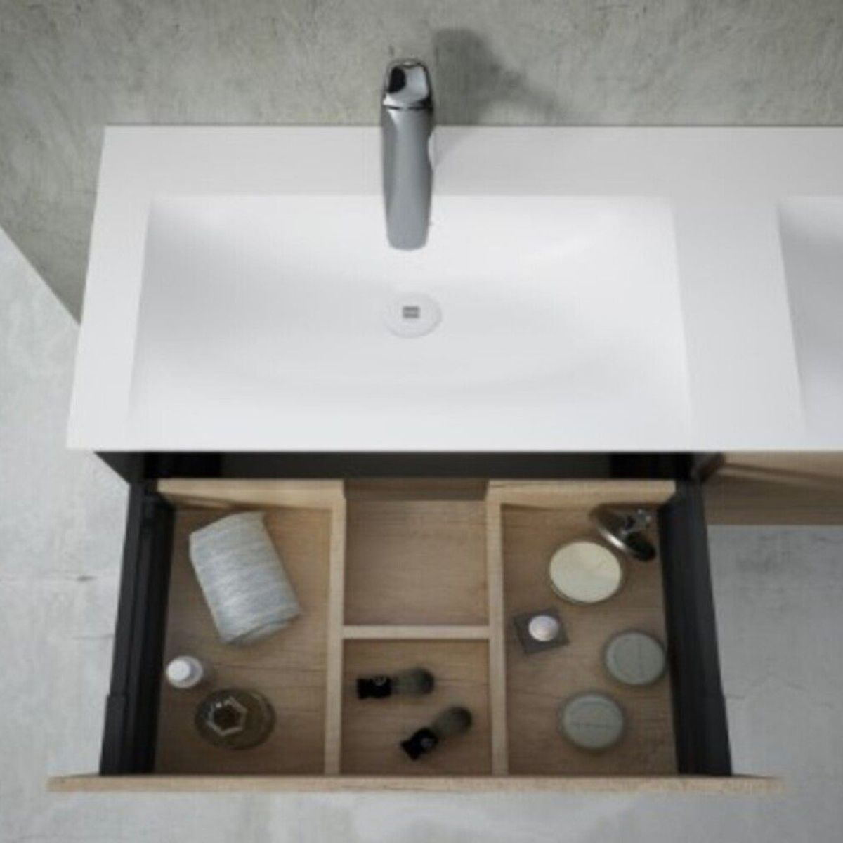 TEKA - MUEBLE DE BAÑO SENSE 2 CAJONES 80X54X45 CM WILD WOOD