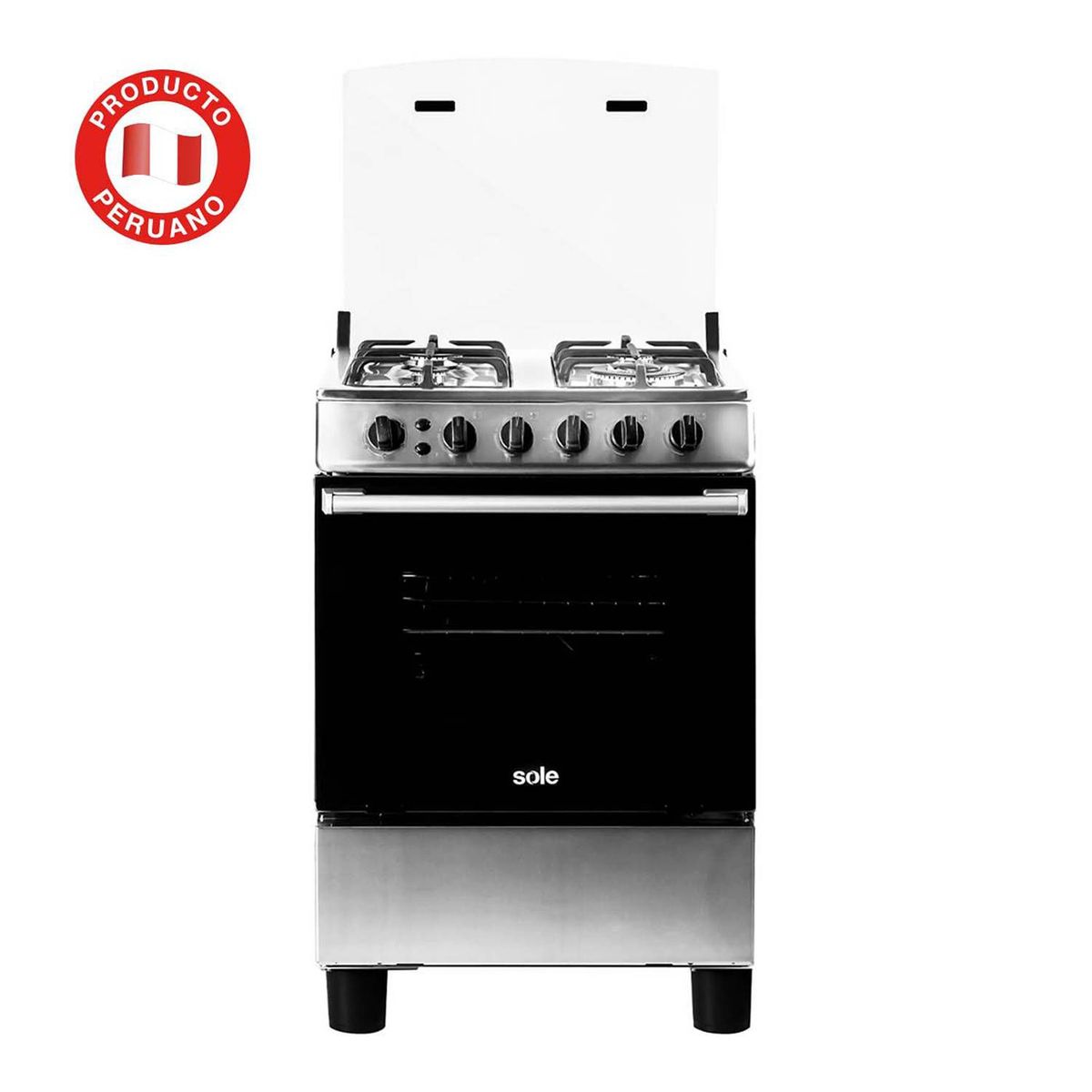 SOLE - Cocina a Gas Sole 4 Hornillas Punta Sal 60cm