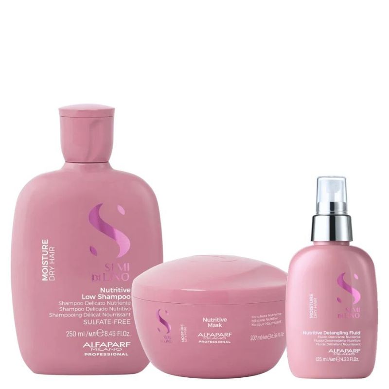 ALFAPARF MILANO - ALFAPARF SEMI DI LINO  Nutritive Trío