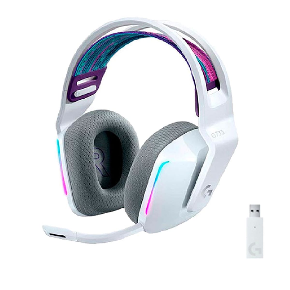 LOGITECH - Audifono Logitech G733 Color Blanco