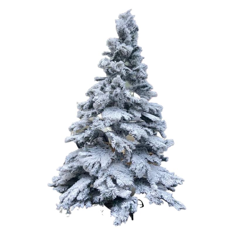 GENERICO - Árbol de Navidad 210cm modelo palmera con nieve premium