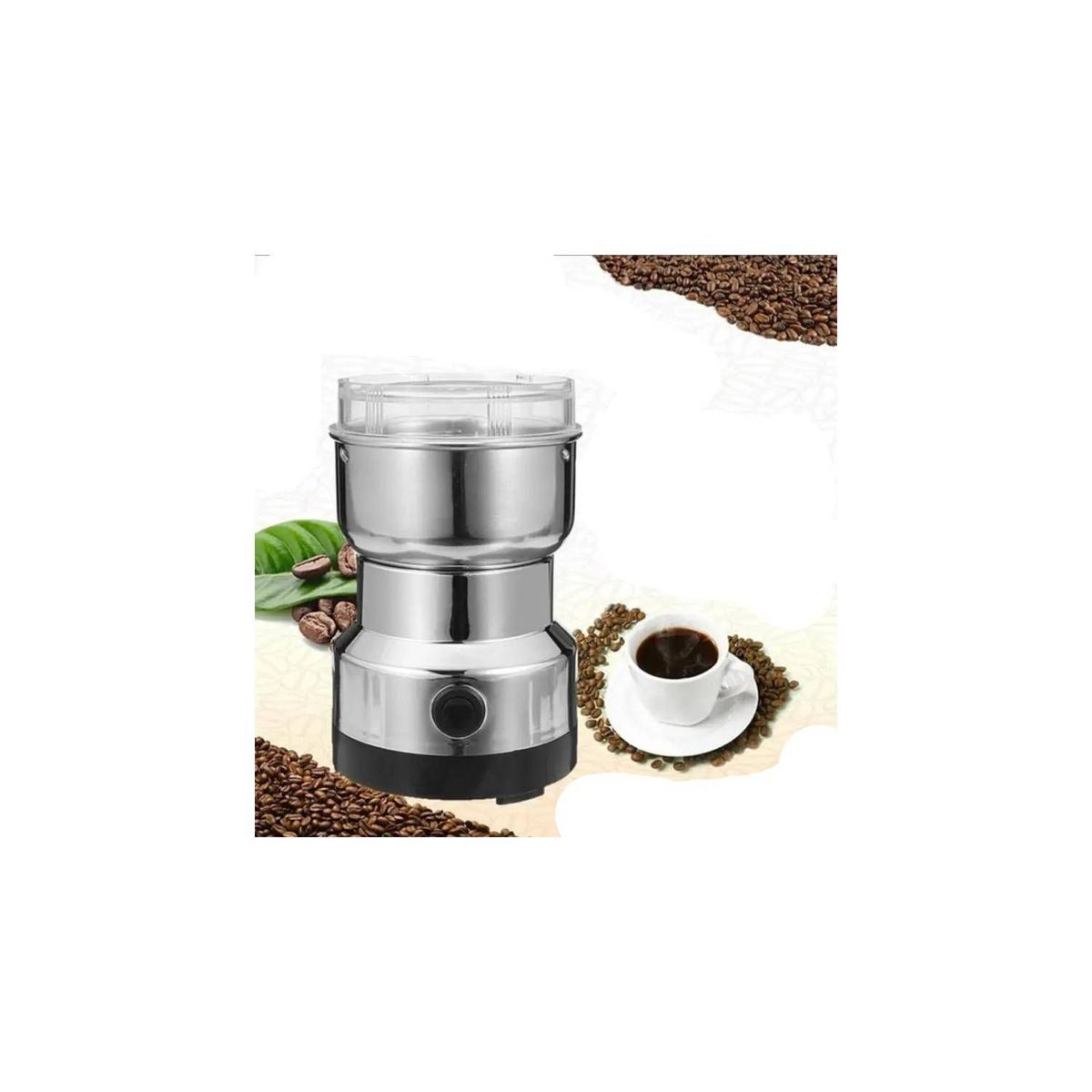 GENERICO - Triturador Eléctrico De Café De 6 Aspas De Acero Inoxidable 200 W