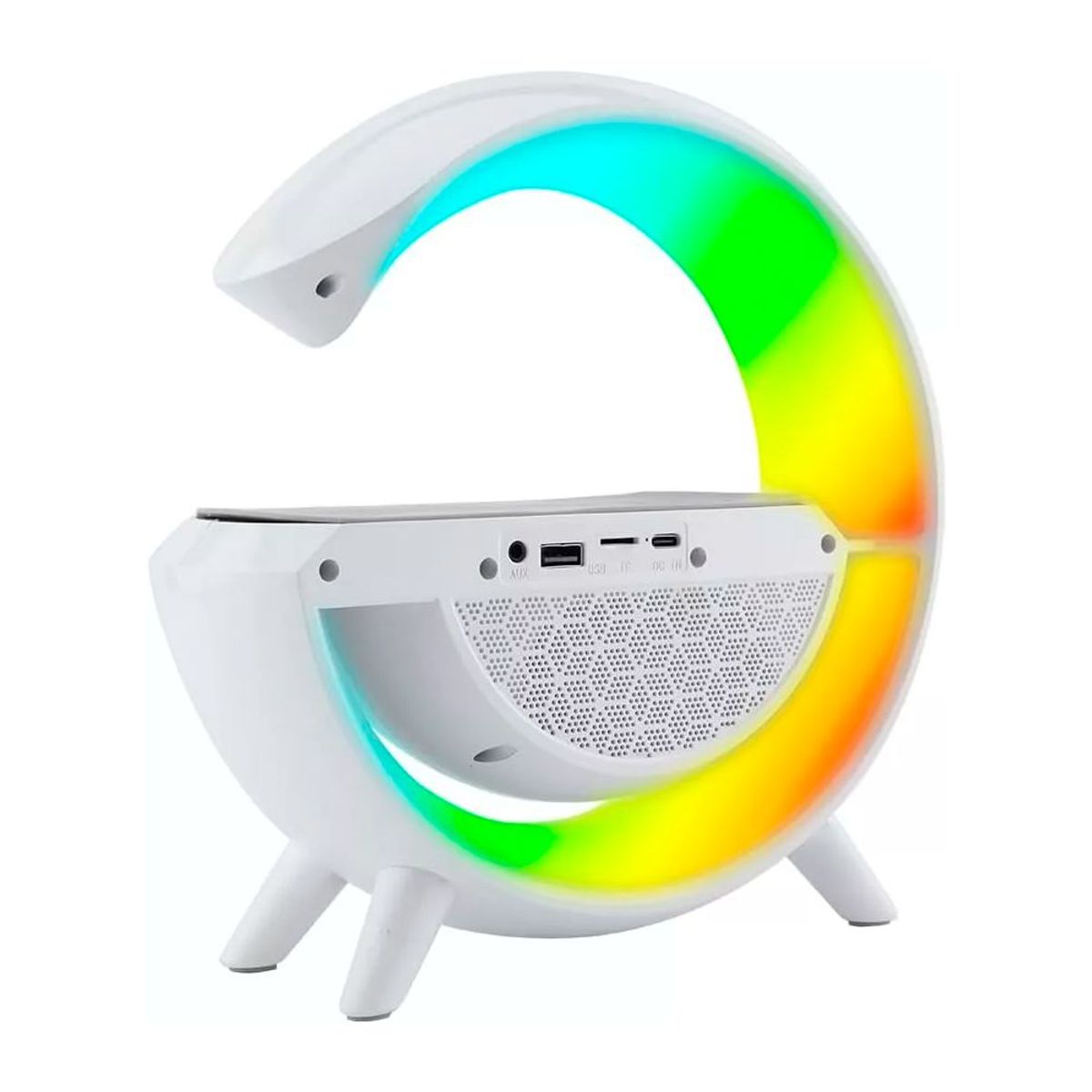 GENERICO - Lámpara G Parlante Bluetooth con Cargador Inalámbrico para Celulares