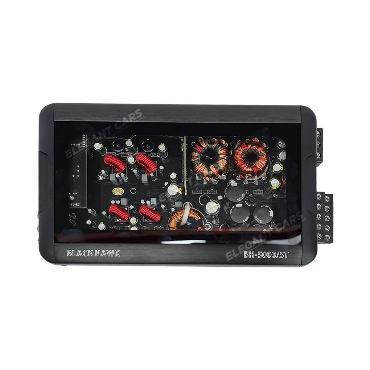 BLACK HAWK - Amplificador Black Hawk Digital 5 Canales 5000w BH-5000-ST.