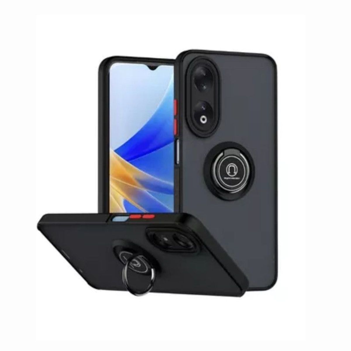 CASE - Case Ahumado Con Anillo Honor 50 - Negro