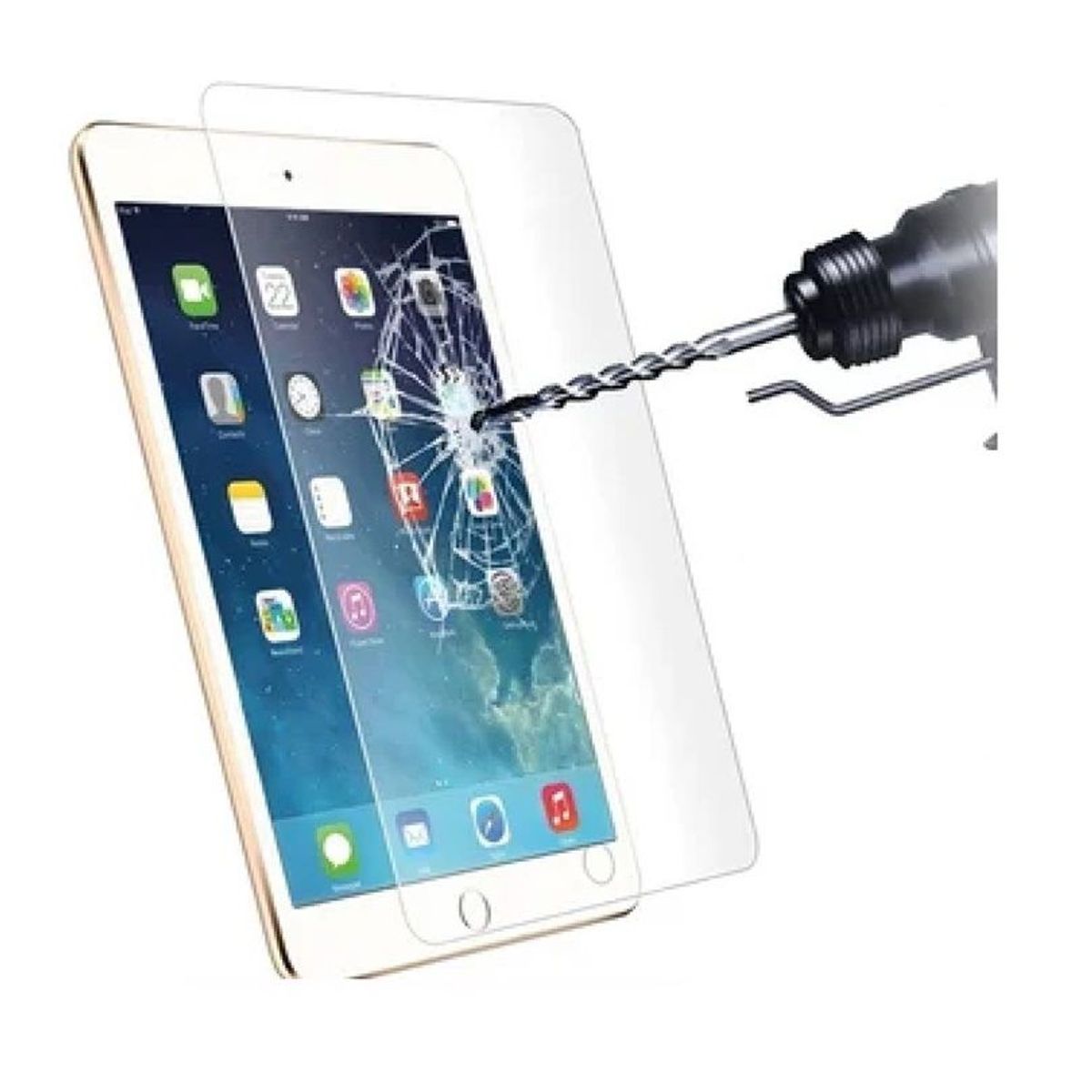 GENERICO - Protector de Pantalla de Vidrio Templado para iPad Mini 1 A1432 A1454