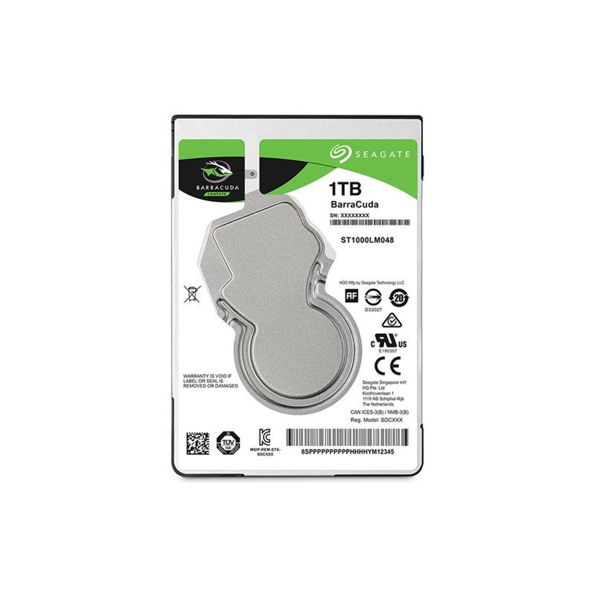 SEAGATE - DISCO DURO INTERNO SEAGATE BARRACUDA 1TB 2.5" P/N: ST1000LM048