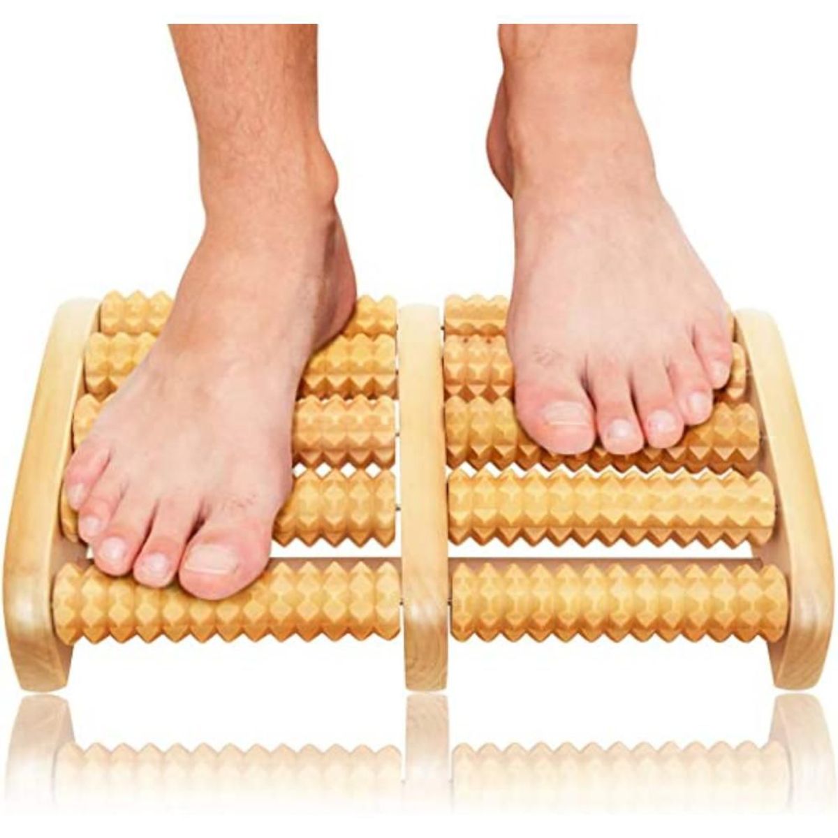 GENERICO - Rodillo Masajeador de Pies Doble