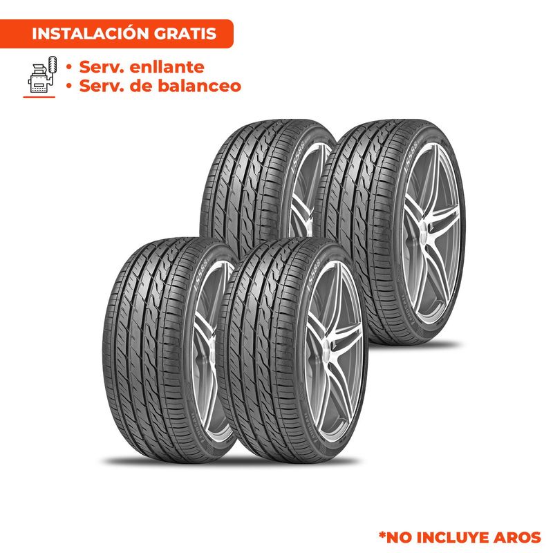 LANDSAIL - PACK DE 4 LLANTAS RUNFLAT LANDSAIL LS388 205/55ZRF16 91W
