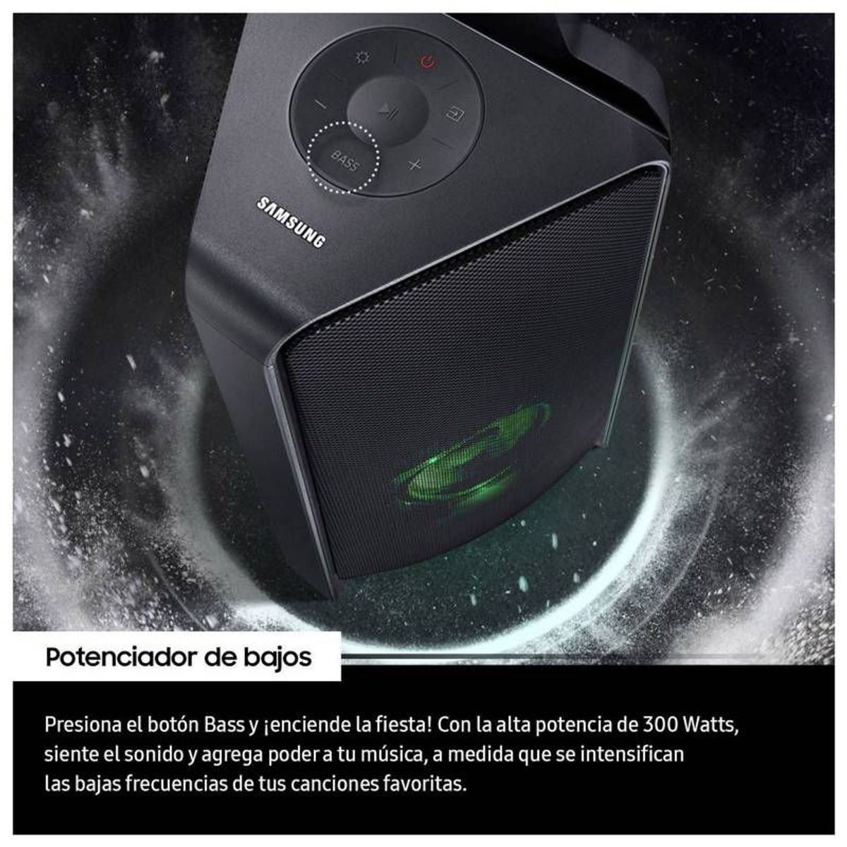 SAMSUNG - Torre de sonido Samsung MX-T40 300W