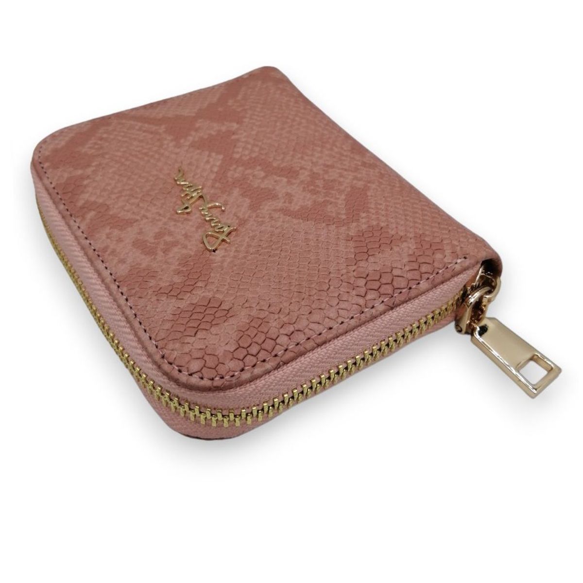 PERRY JHAN - Billetera para Mujer BD3013 Color Palo Rosa