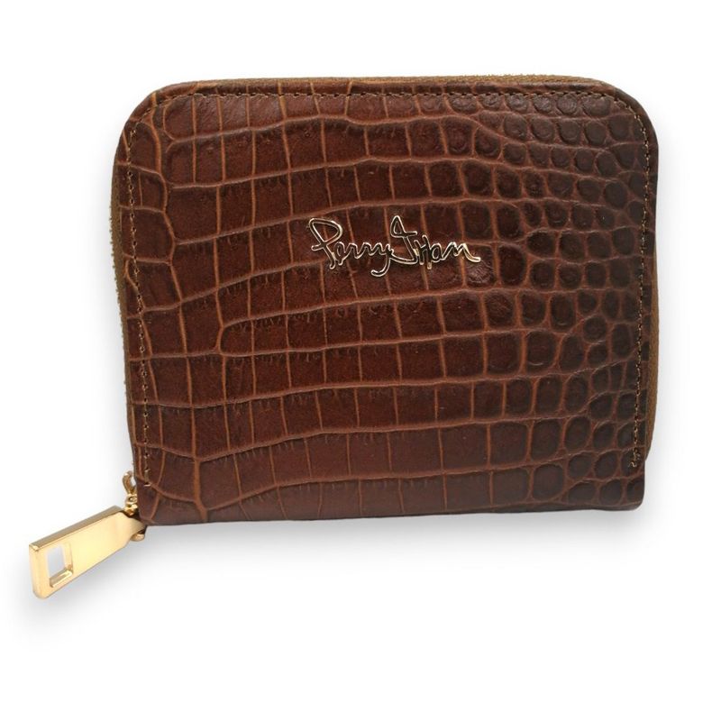PERRY JHAN - Billetera para Mujer BD3013 Color Marrón