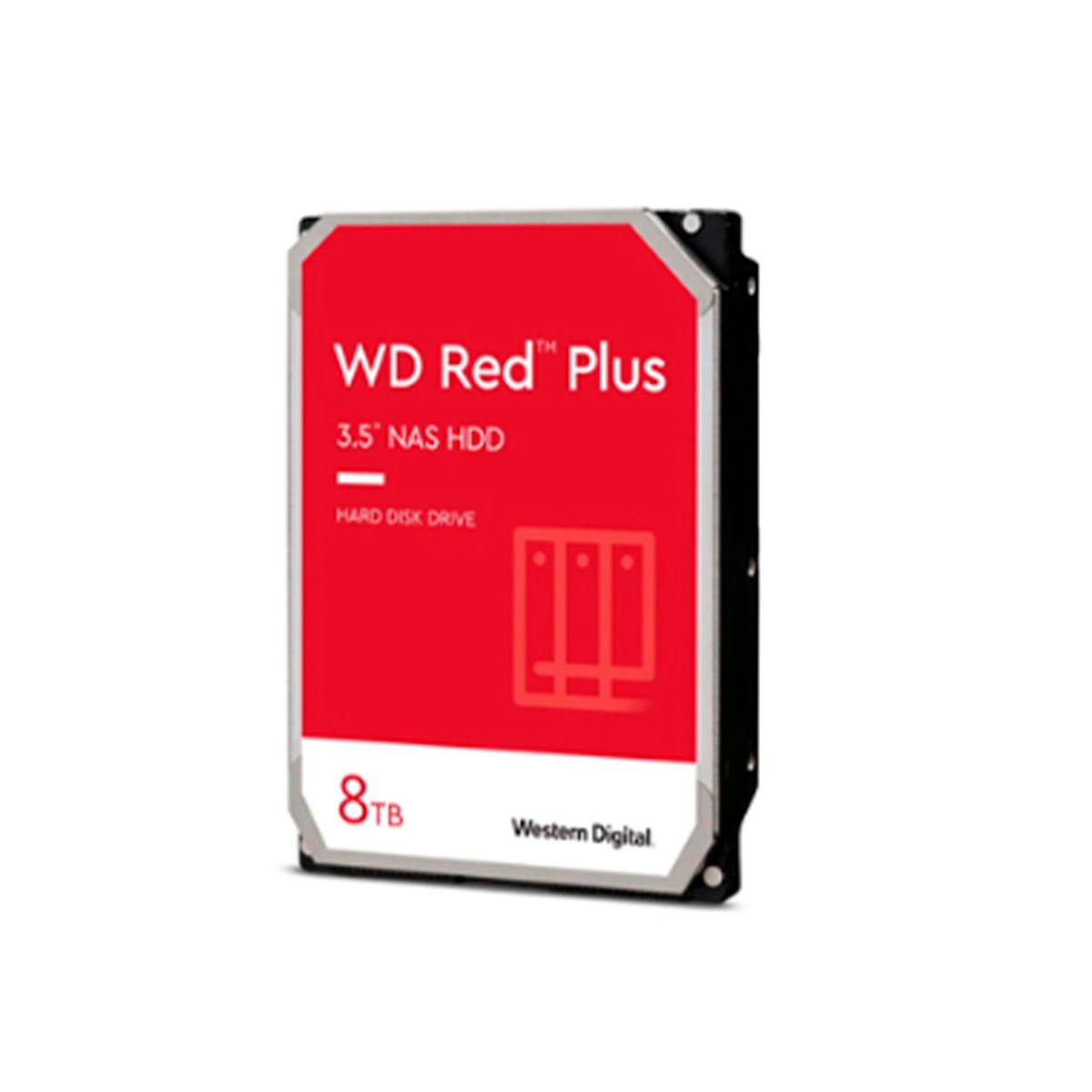 WESTERN DIGITAL - DISCO DURO INTERNO WESTERN DIGITAL RED 8TB 3.5" SATA P/N: WD80EFZZ