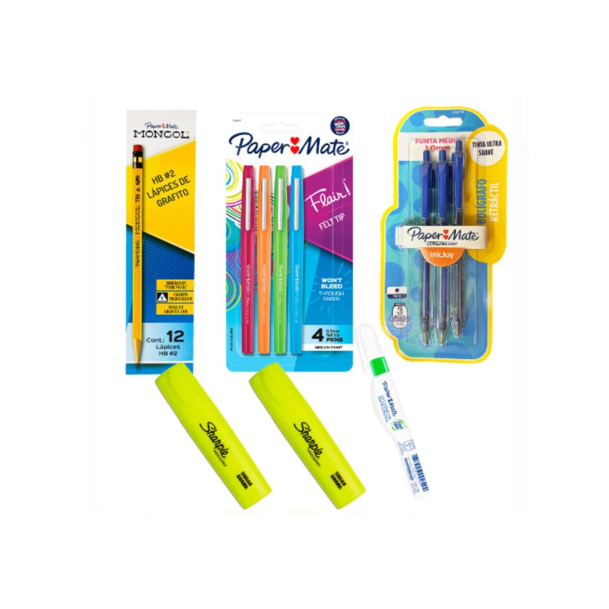 SHARPIE - Set vuelta a clases Paper-Mate  Sharpie