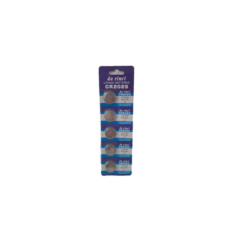GENERICO - PILAS BOTON CR 2025 LITIO 3V GENERICAS