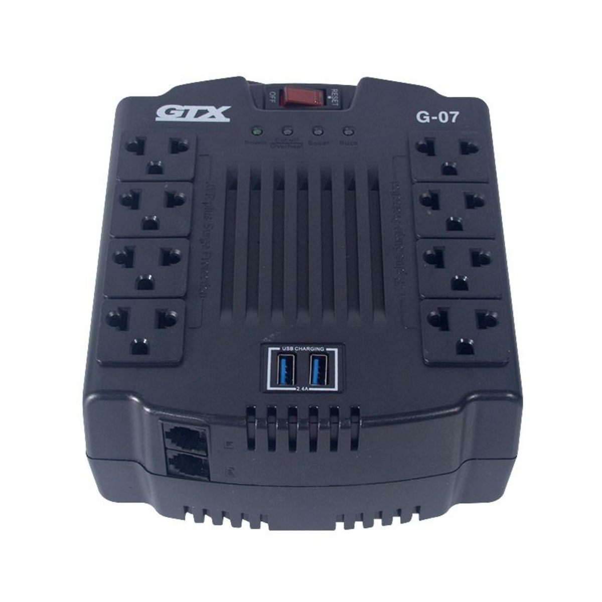 HALION - Estabilizador Gtx G-07 1200 Va/600w Halion + 2 Usb