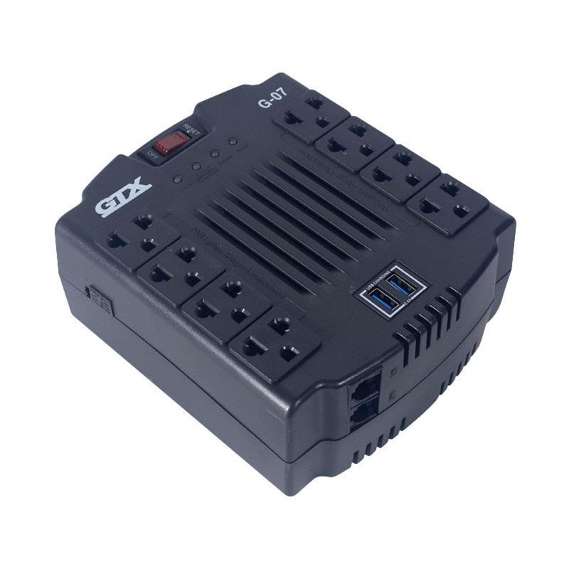 HALION - Estabilizador Gtx G-07 1200 Va / 600w + 2 Usb Halion