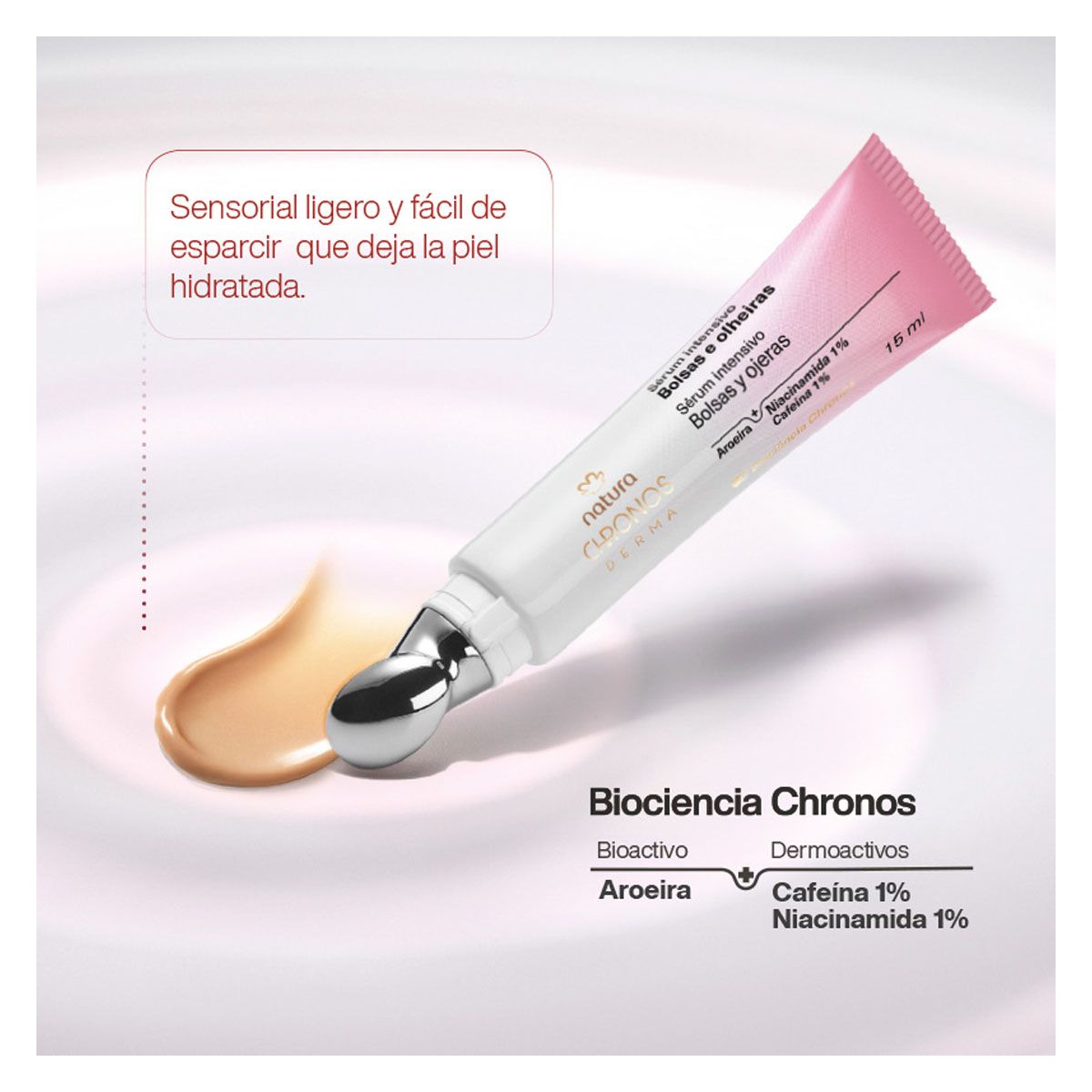 NATURA - Sérum intensivo para bolsas y ojeras Chronos Derma