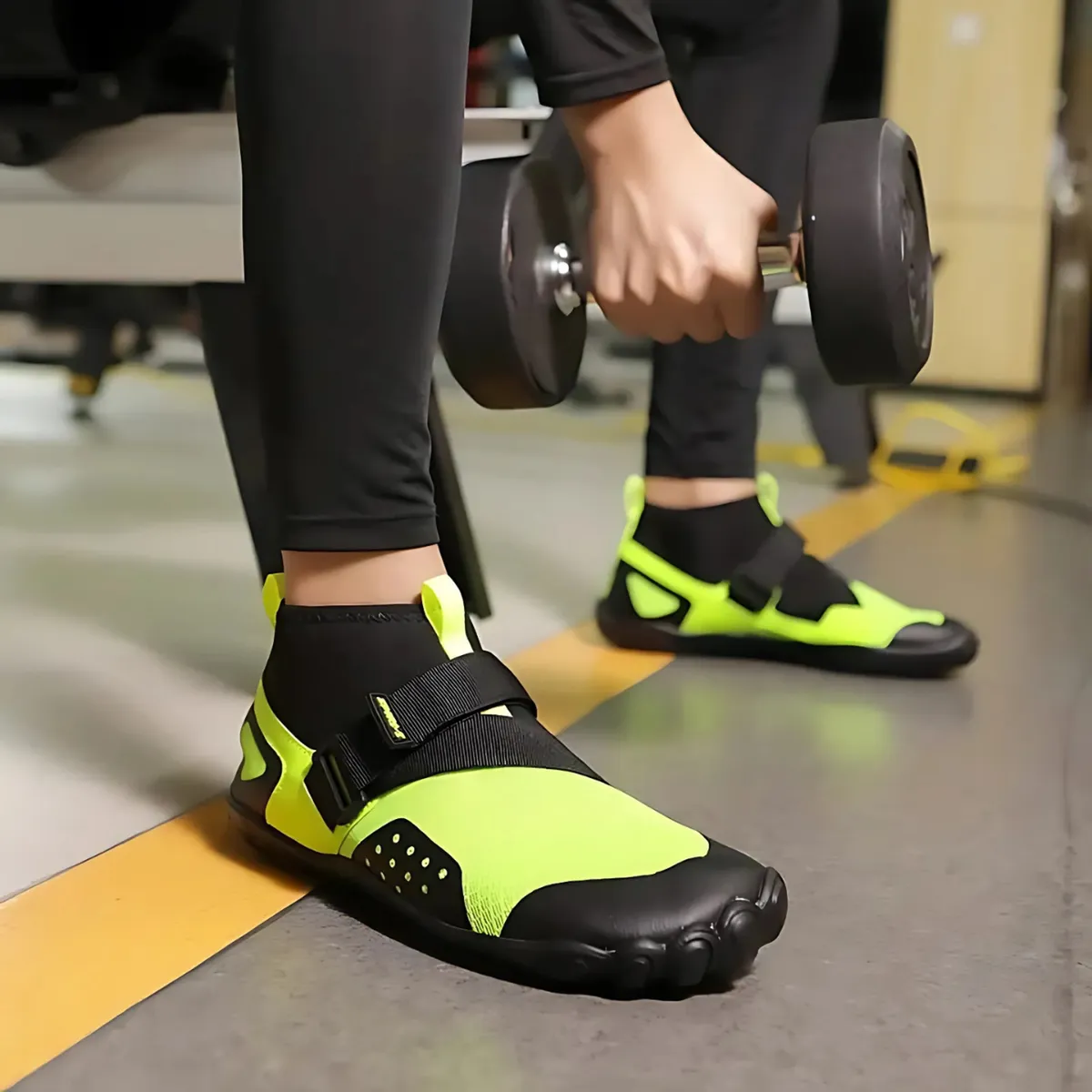 AQUA&MODA - Aquashoes Zapatos Acuáticos AquaModa M6AAM Amarillo neon - Amarillo_.