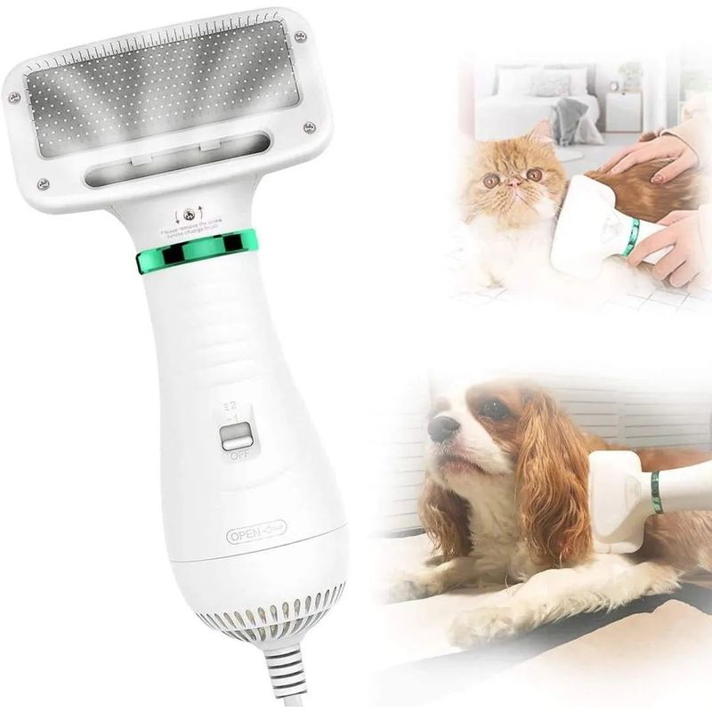GENERICO - Peine Secadora para mascota Perro Gato Groominh Automatico…