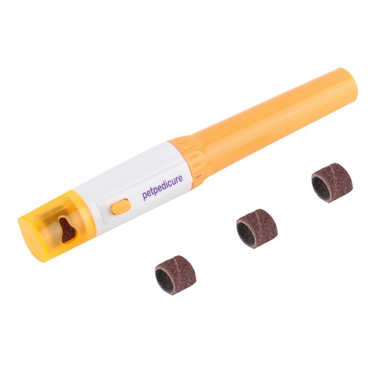 GENERICO - Lima de Uñas Eléctrico para Perros y Gatos Con Repuesto