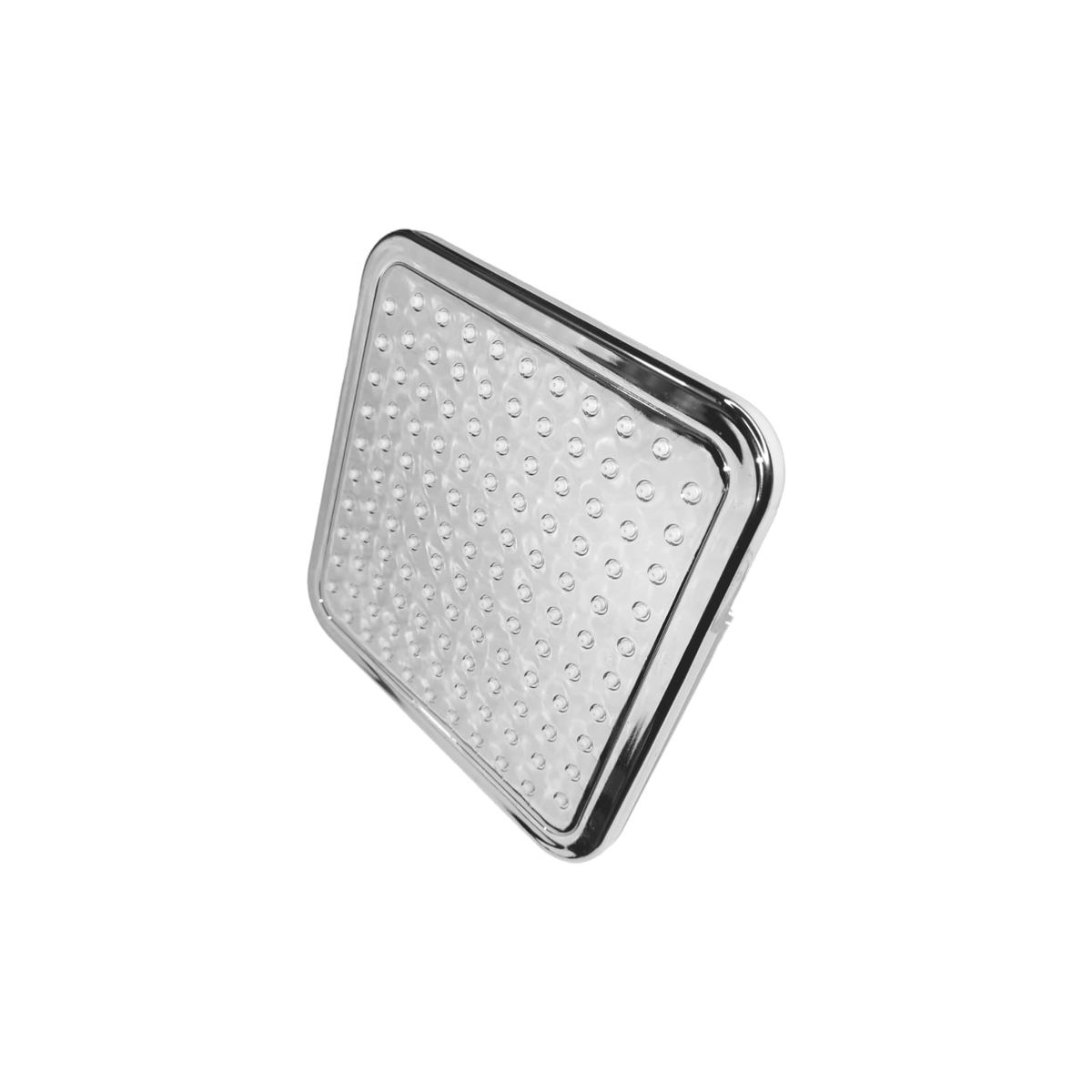 GENERICO - Cabeza de Ducha Cromada Cuadrada 6X6 EUROTOOLS