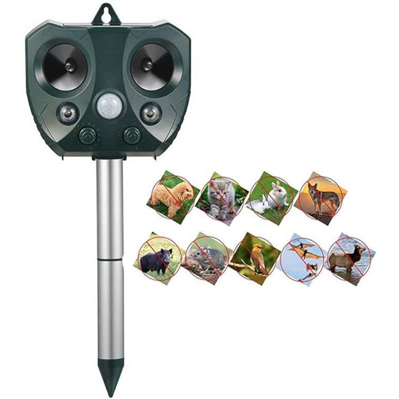 GENERICO - Repelente Solar Ultrasónico  Para Animales Gatos Perros Ratones