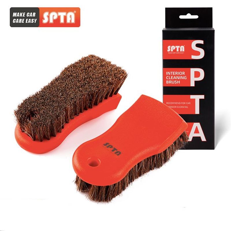 GENERICO - Cepillo Spta Pelo Caballo Alcantara Detailing Autromotriz