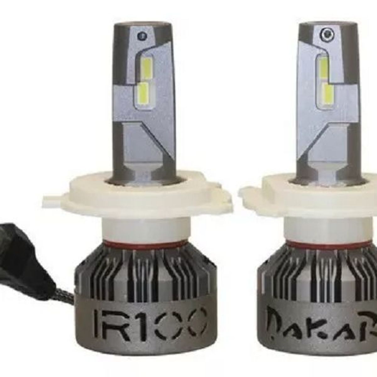 GENERICO - Kit Focos Iron Led Irx Origen H4 55W 45000LM ALTA BAJA