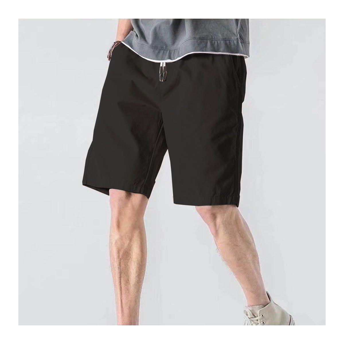 42AROZINA - pantalones cortos casuales para hombres